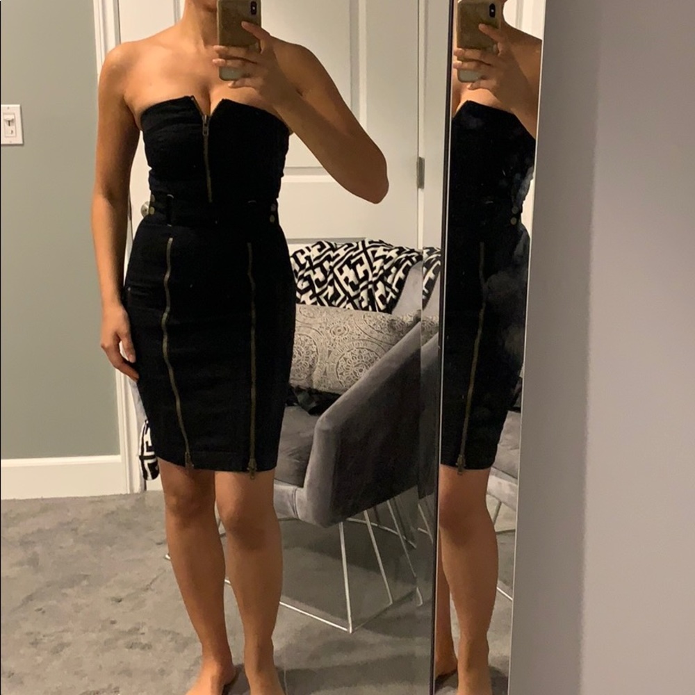 French Connection Bodycon Jean Dress